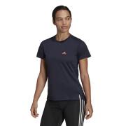 Dames-T-shirt adidas AEROREADY Designed 2 Move 3-Stripes Sport